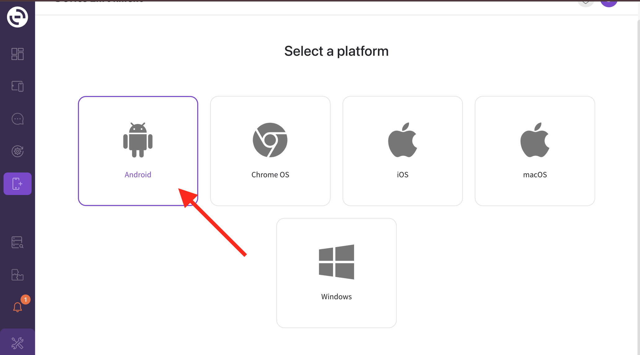 How to Enroll Android Fleets